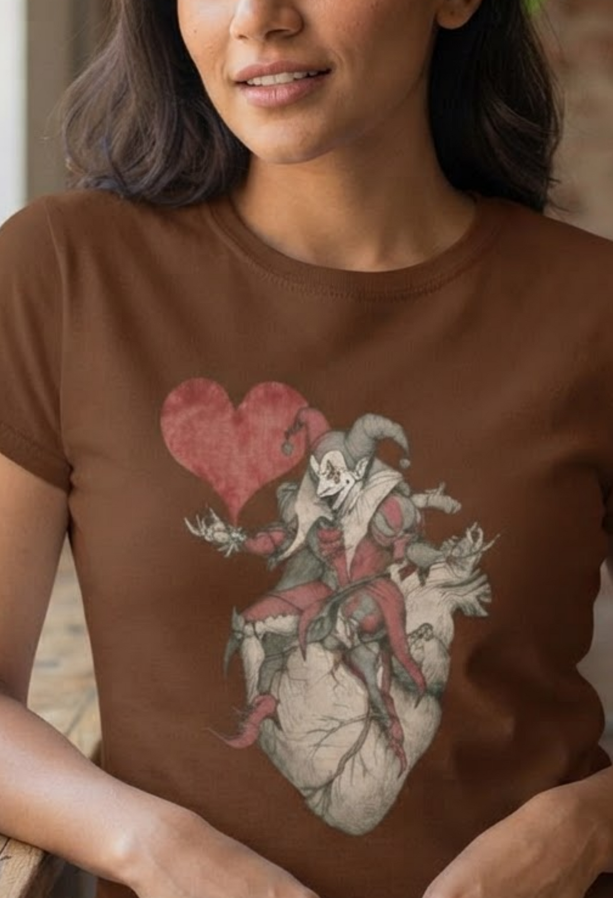 Clown of hearts
